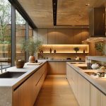 #modern kitchen, #contemporary kitchen, #sleek kitchen